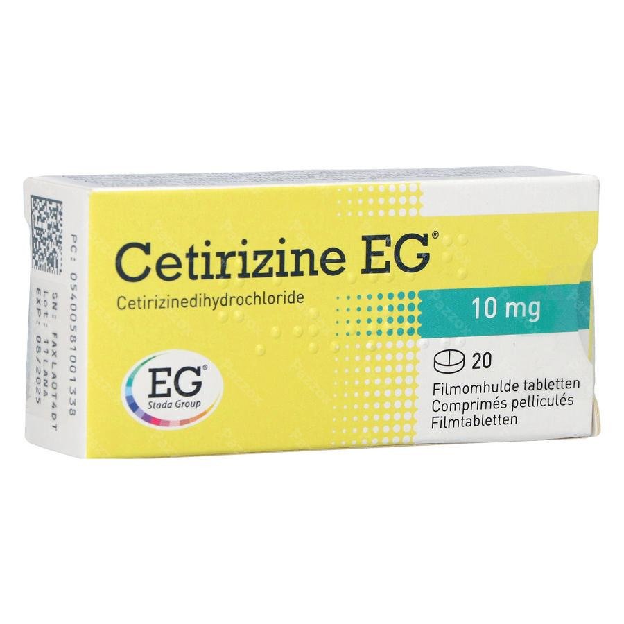 cetirizine eg 10mg cetirizine eg 10mg