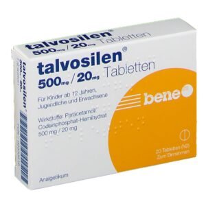 paracetamol codeine 500mg/20mg